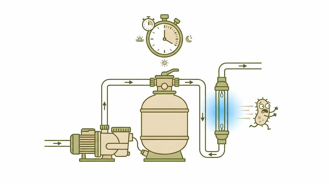 Pompe filtration bain nordique : combien de temps par jour ?