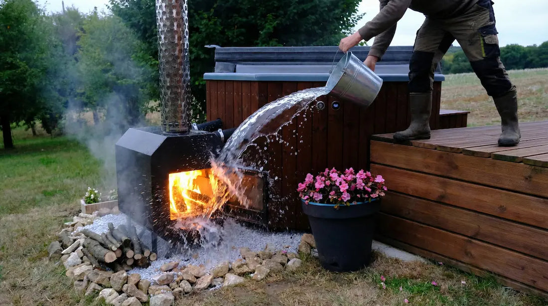 Est-ce qu’un bain nordique est toujours chauffé au bois ?