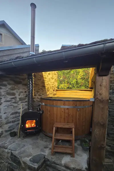 Bain nordique installé dans l'Aveyron 