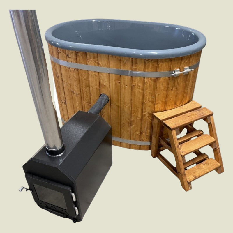 Bain nordique ovale 165x115cm Premium