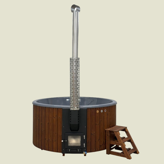 Bain nordique rond 200cm poêle intégré Essentiel